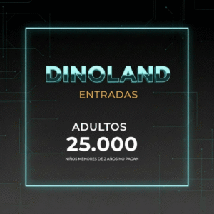 Entradas Dinoland- Adultos